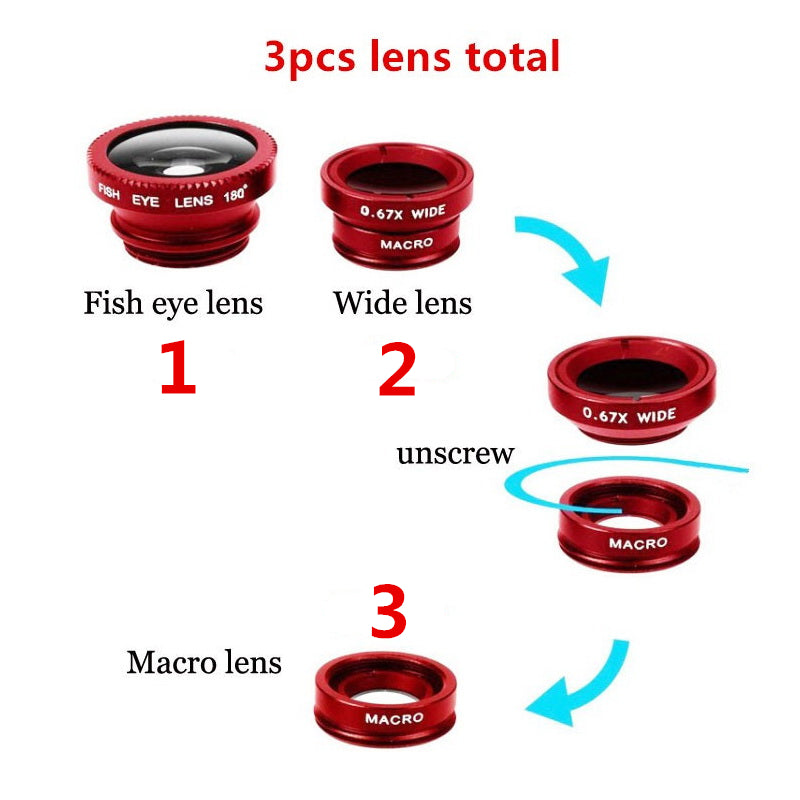 Universal Fish Eye Lens