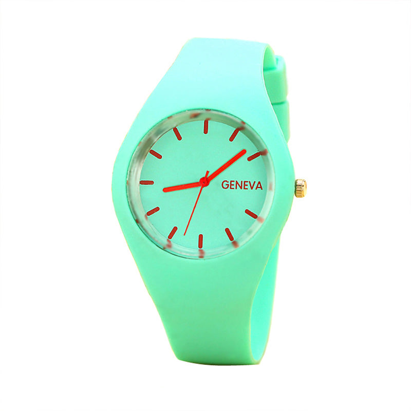 Candy Colored Soft Jelly Watch