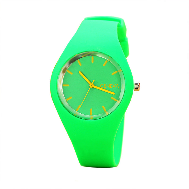 Candy Colored Soft Jelly Watch