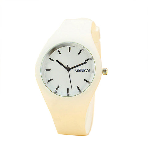 Candy Colored Soft Jelly Watch