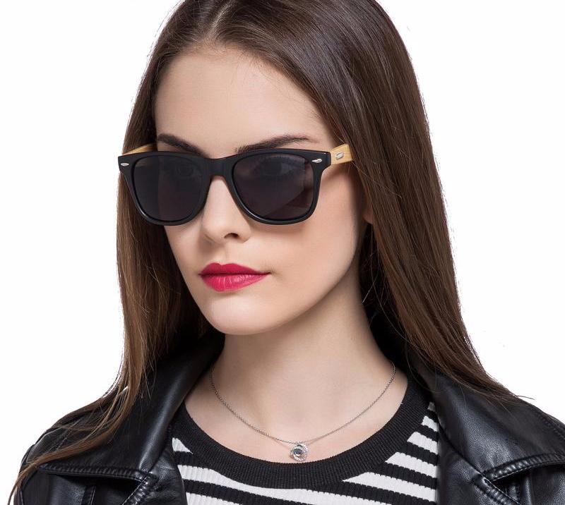 Retro Bamboo Sunglasses