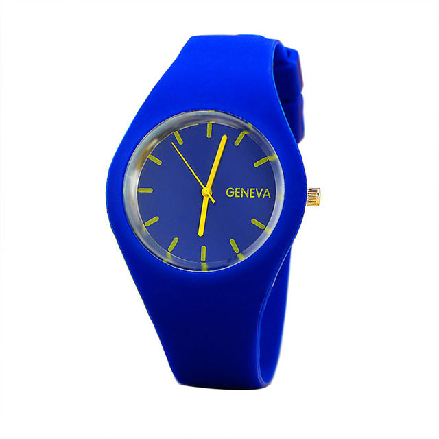 Candy Colored Soft Jelly Watch