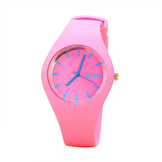 Candy Colored Soft Jelly Watch