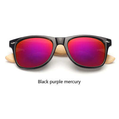 Retro Bamboo Sunglasses