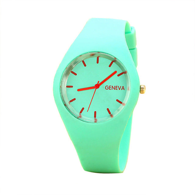Candy Colored Soft Jelly Watch