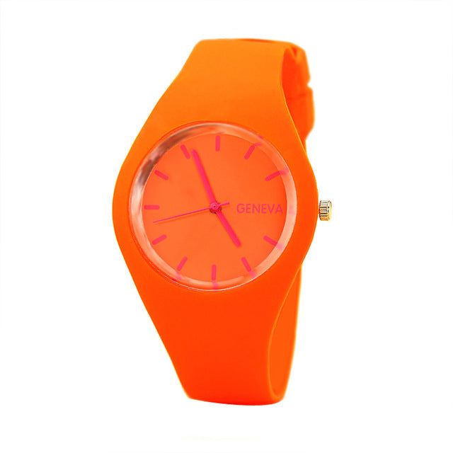 Candy Colored Soft Jelly Watch