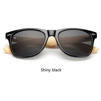 Retro Bamboo Sunglasses