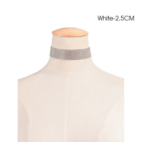 Crystal Rhinestone Choker