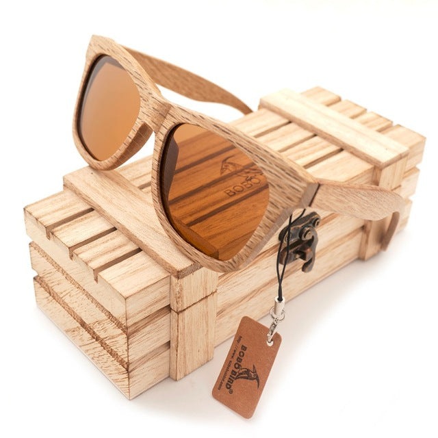 Unique Wooden Sunglasses